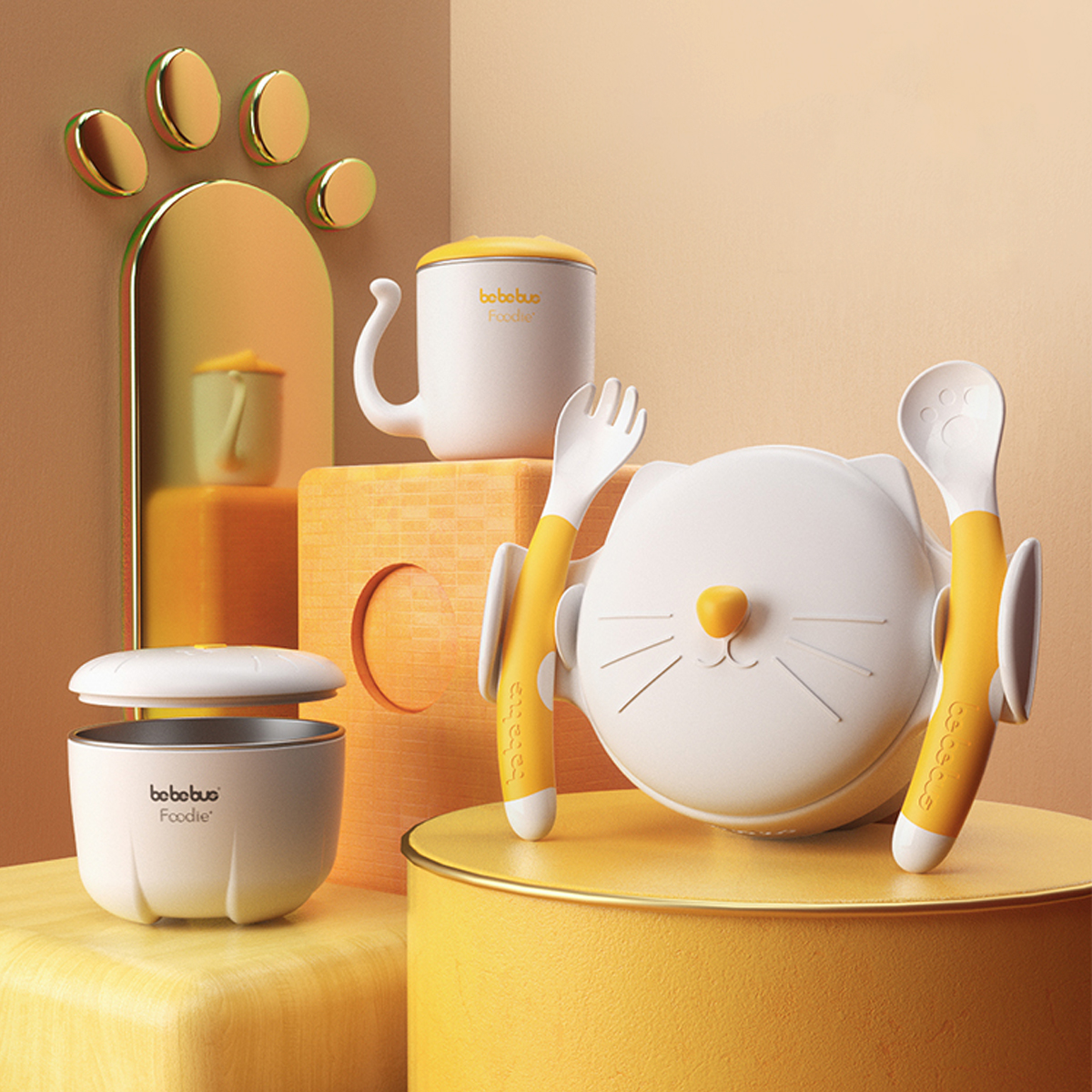 SET DE ALIMENTACIÓN BEBEBUS FOODIE+